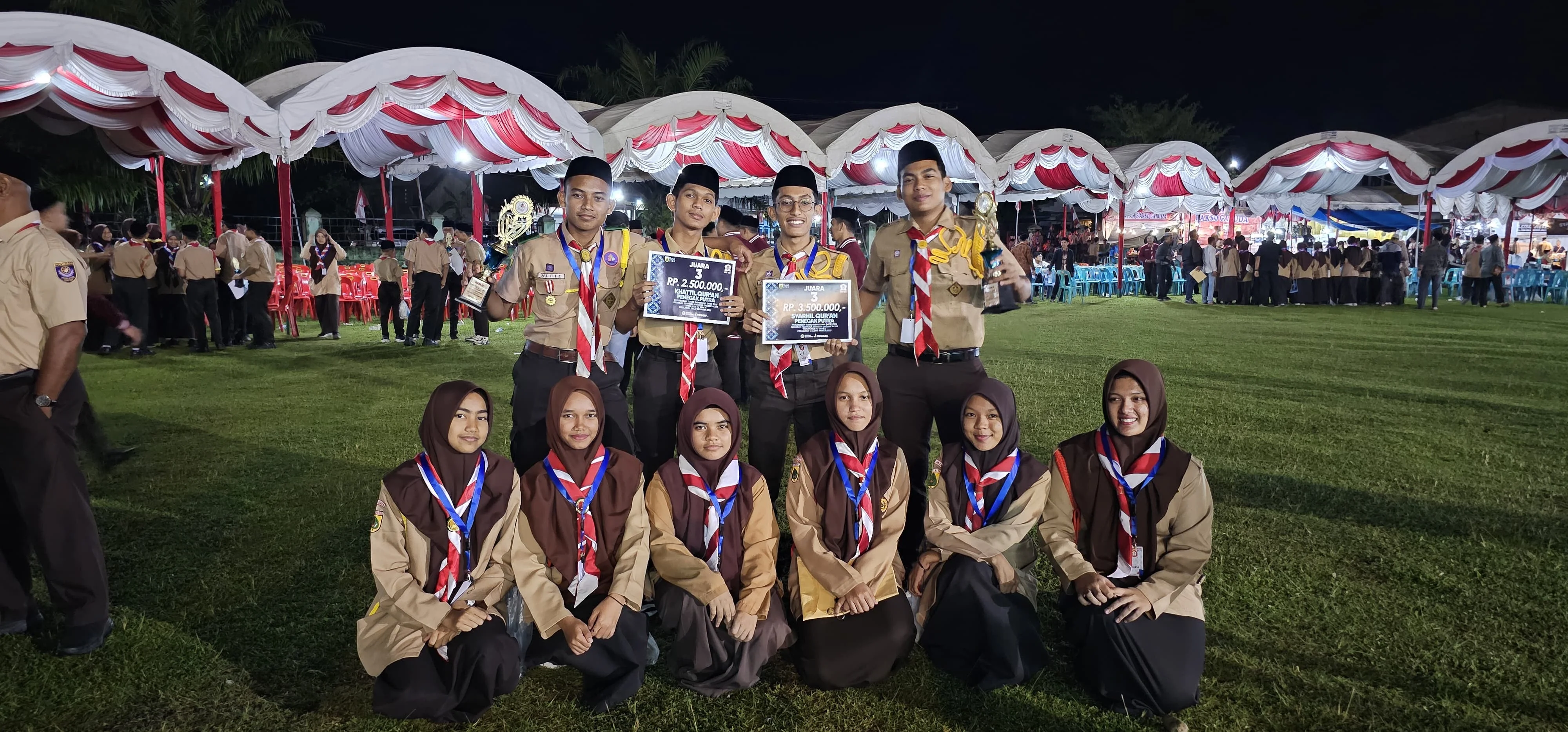 Foto bersama setelah pengumuman pemenang MTR Meulaboh 2026